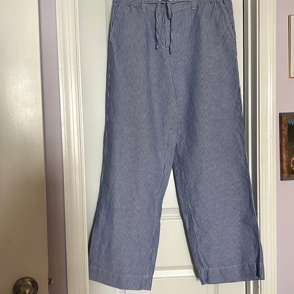 TALBOTS EASY DRAWSTRING PANTS